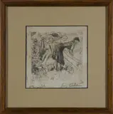 Luigi Bartolini, Lavandaie, print (other)