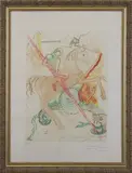 San. Giorgio e il drago by Salvador Dalí, print (other), sold Mar 2021