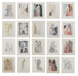 Lotto composto da n.20 fogli by Salvador Dalí, print (other), sold Mar 2021