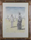 Il filosofo e la musa by Giorgio de Chirico, print (other), sold Mar 2021