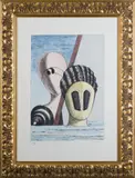 Le maschere by Giorgio de Chirico, print (other), sold Mar 2021