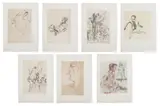 Lotto composto da 7 fogli by Renato Guttuso, print (other), sold Mar 2021