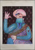 Profeta decorato by Enrico Baj, print (other), sold Mar 2021