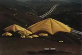 The umbrellas, Japan by Christo, print (other), sold Mar 2021