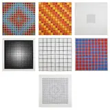 Grav, Grav, Groupe de recherche d'art visuel 1960-1968. (6 fogli), print (other)