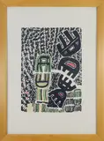 Giuseppe Capogrossi, Senza titolo, print (other)