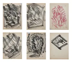 Marco Chonchol, Lotto composto da n.6 opere
