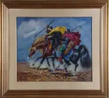 Giovan Francesco Gonzaga, Cavalieri nel deserto