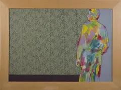Renato Mambor, Uomo colorato e tappezzeria