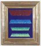 Parbleau I by Piero Dorazio, sold Mar 2021