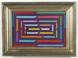 Cabiri III by Piero Dorazio, sold Mar 2021