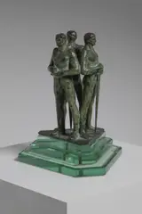 Tre uomini by Giandomenico de Marchis, sculpture, sold Mar 2021