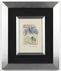 Senza titolo by Pierre Alechinsky, print (other), sold Dec 2020