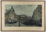 Bernard Buffet, La Grand Canal de Venise, print (other)