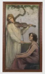 Alessandro Viazzi, Violinista in giardino