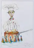 Jean Pierre Duriez, Chef à cuire