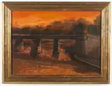 Ugo Attardi, Ponte sul Tevere