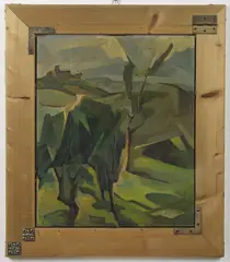 Tullio Crali, Colline piemontesi (Verruia Savoia in Piemonte)