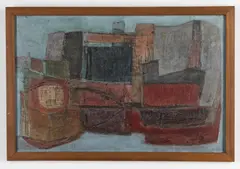 Dalla serie Terre. Senza titolo by Giuseppe Uncini, sold Dec 2020