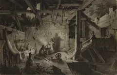 Antonio Basoli, La bella Salamida che fa un sortilegio in casa di un mago della Tessaglia