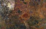 Plinio Nomellini, Scena campestre, contadina con gerla