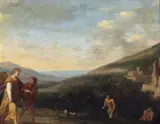 Cornelis Van Polenburg, Tobiolo e l'angelo