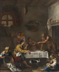 Sebastiano Ricci, Il satiro e il contadino