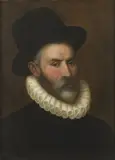 Uriele Gatti, Ritratto di gentiluomo con copricapo nero