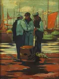 Renato Natali, Tre uomini al porto