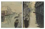 Giuseppe Marino, Coppia di vedute veneziane