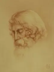 Boris Georgiev, Ritratto di Rabindranath Tagore
