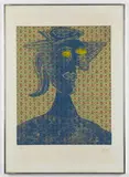 Enrico Baj, Blue period