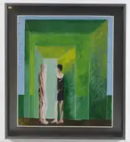 Mario Rossello, Figure in un paesaggio