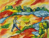 Mimmo Germana, Senza titolo, 1991