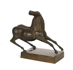 Bruno Cassinari, Cavallo, sculpture