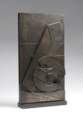 Aureo by Giò Pomodoro, sculpture, sold Oct 2020