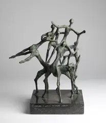 Tristano Alberti, Centauri e lapiti, sculpture