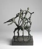 Tristano Alberti, Centauri e lapiti, sculpture