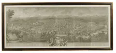 Giuseppe Vasi, Da. Prospetto D. Alma città di Roma visto dal monte Gianicolo e sotto gli auspici della Sac. Maestà catto. di Carlo III Re delle Spagne. Disegnato e inciso alla Maestà sua da Giuseppe Vasi Conte Palat, print (other)