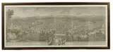 Giuseppe Vasi, Da. Prospetto D. Alma città di Roma visto dal monte Gianicolo e sotto gli auspici della Sac. Maestà catto. di Carlo III Re delle Spagne. Disegnato e inciso alla Maestà sua da Giuseppe Vasi Conte Palat