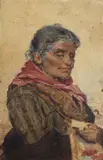 Francesco Paolo Michetti, Ritratto di contadina