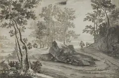 Jan Both, Paesaggio con contadino
