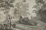 Jan Both, Paesaggio con contadino