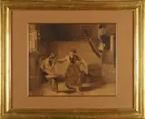 Giambattista Quadrone, Corteggiamento all'interno di un'osteria