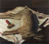 Vittorio Gussoni, Natura morta con lepre