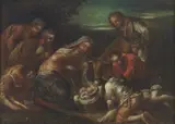 Pittore Bassanesco, Adorazione dei pastori