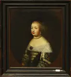 Charles E Henry Beaubrun, Cerchia di. Ritratto di Maria Giovanna Battista di Savoia Nemours