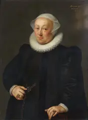Geldorp Gortzius, Ritratto di anziana