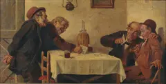 Gaetano Bellei, Giocatori di carte