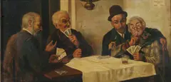 Gaetano Bellei, Giocatori di carte